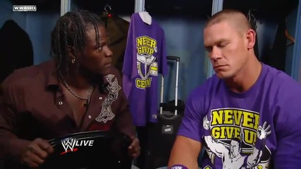 Raw:r - Truth offers John Cena controversial advice