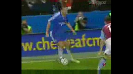 chelsea 4 - 0 aston villa