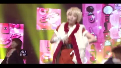Fat Cat - Is Being Pretty Everything @ Inkigayo (08.01.2012)