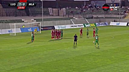 Лудогорец - Младост 2:0 /първо полувреме/