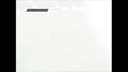 Barcelona - Real Madrid goal D.villa ( Fifa 12 )