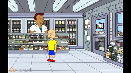 caillou gets an ipad-grounded