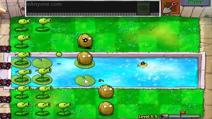 Plants vs Zombies level 3-5