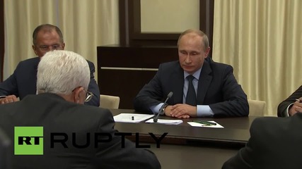 Russia: Putin meets Palestine's Abbas as UN General Assembly approaches