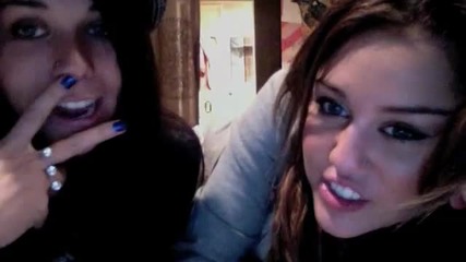 Miley and Mandy 