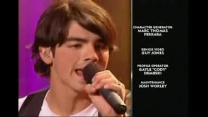 Jonas Brothers - Video Girl - Jimmy Kimmel Live (11 - 26 - 0