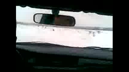 Зимен Дрифт На Божура В Mitsubishi Evo9