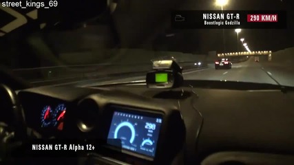 Nissan Gt-r Boostlogic Godzilla vs Ams Alpha 12