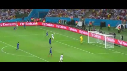 Гола на Марио Гьотце - Германия 1:0 Аржентина (световно първенство по футбол 2014)