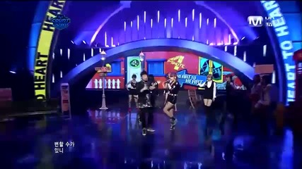 4minute - Heart To Heart ~ M!countdown (07.04.11)