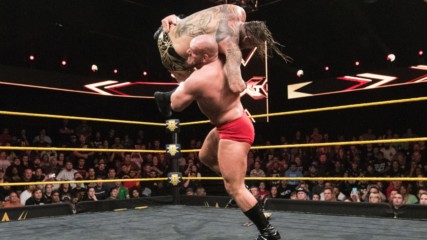 Lars Sullivan obliterates Aleister Black with the Freak Accident: WWE NXT, June 13, 2018