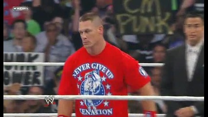 Wwe John Cena vs. Cm Punk Money in the Bank part 1