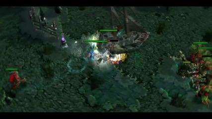 Dota - Epic Pudge Hook! 