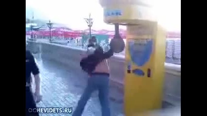 Един доста пиян руснак