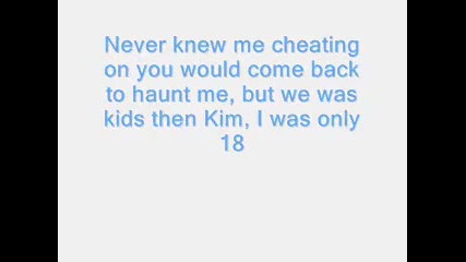 Eminem - Kim - Lyrics