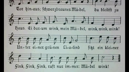 Wenn Wir Marschieren Original Sheet Music