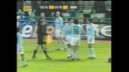 2002 Celta Spain 2 Celtic Glasgow Scotland 1 Uefa Cup