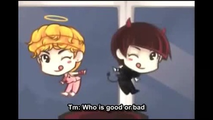 [eng] Shinee You Better Not Cry Chrismas Song Animation