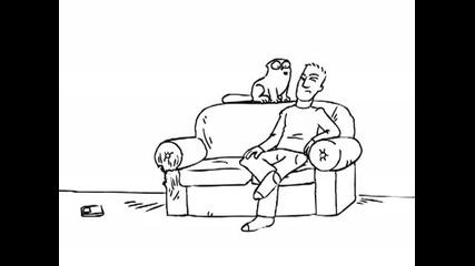 Simon's cat Tv Dinner