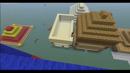 Minecraft-changer строи къща xd