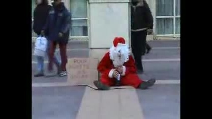 Remi Gaillard - Дядо Мраз Е Скитник 