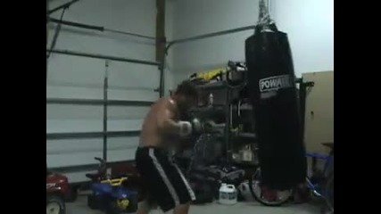 Heavy bag work