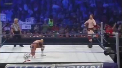 Крис Джерико атакува Долф Зиглър - Wwe Smackdown 27.07.12