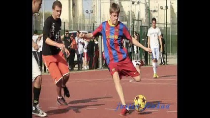 Джъстин играе мач (снимки)