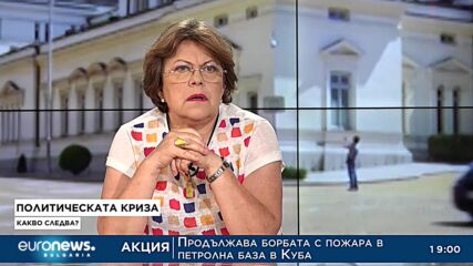 Татяна Дончева: Много е вероятно да има нови избори след Нова година