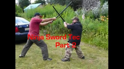 Unique & Real Ninja sword techniques