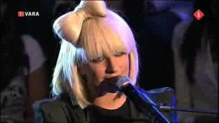Lady Gaga - Pokerface (acoustic live) 