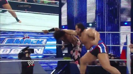 Xavier Woods vs. Rusev Smackdown, June 6, 2014