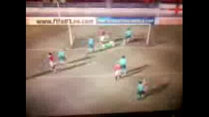 Fifa 07 goal na C. Ronaldo ot korner