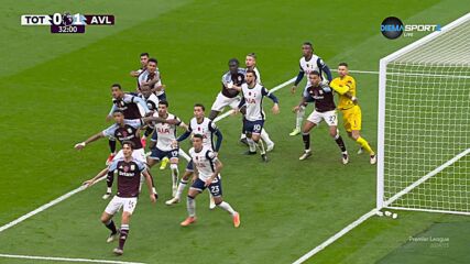 Goal by Aston Villa