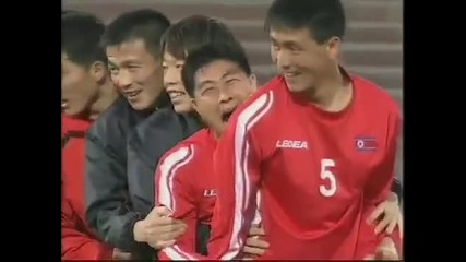 Как Северна Корея загрява за Световно първенство ! ( Смях) 