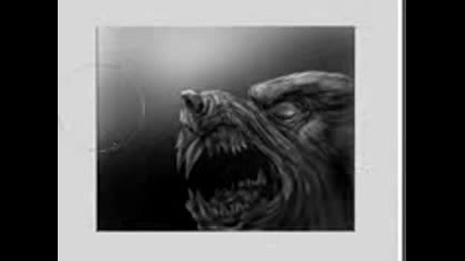 Speed Painting a Werewolf...again.