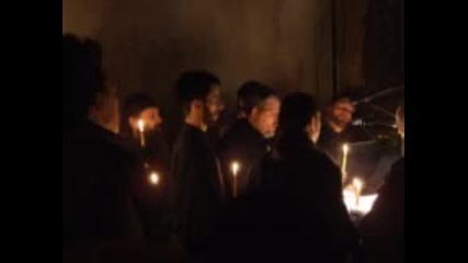Сръбски хор за византийска музика Моисей Петрович - Ангел белого города 