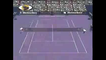 David Nalbandian vs Roger Federer. Tennis Masters Cup 2005 Final