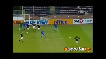 Левски с 0:0 срещу Аик - на победа от Лига Европа 