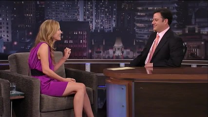 Leslie Mann on Jimmy Kimmel 1/2