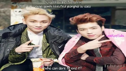 Toheart (key & Woohyun) - Tell Me Why [english subs + Romanization + Hangul]