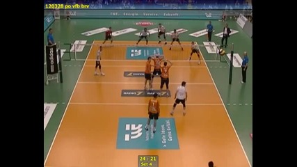Троен headshot във волейбола!