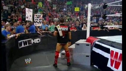 John Cena vs Miz Raw 27.08.2012