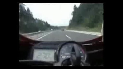 Honda Cbr 954 Rr Fireblade Top speed run