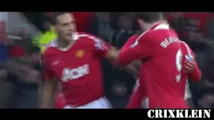 Manchester United Vs Sunderland 1 - 0 Goal Dimitar Berbatov (26.12.2010) 
