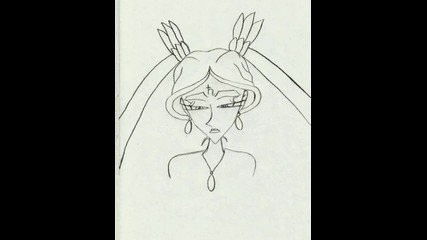 Test Animation Selenit Saturn Sailor Moon Saturn4ik Comics Version Planets Girls