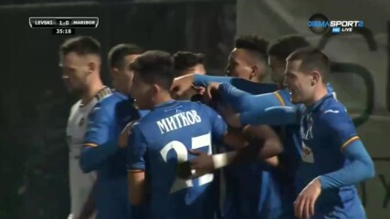 Хосе Кордоба даде аванс на Левски срещу Марибор