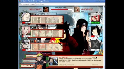 Naruto Arena Team To Sannin 100% Work