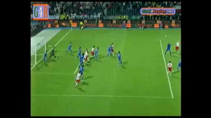 Poland - Greece 1 - 0 Goal na Marcin Wasilewski