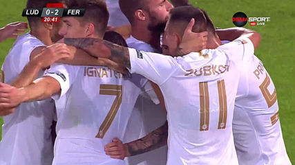 Два гола аванс за Ференцварош срещу Лудогорец
